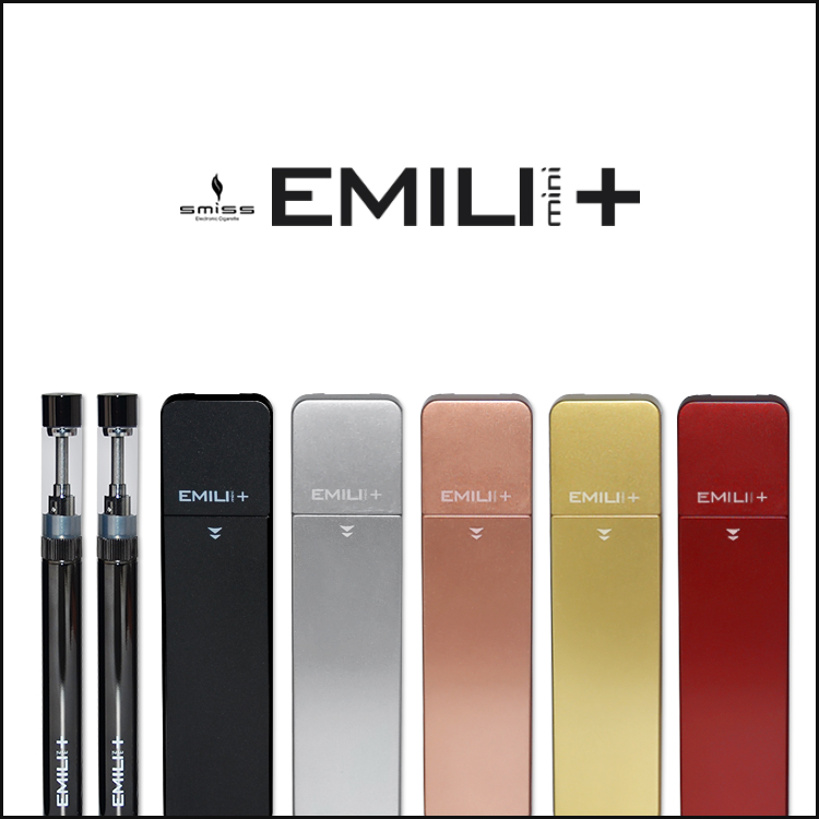 リキッド補充式電子タバコランキング第1位のEMILI mini+(エミリミニプラス)