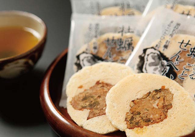 マルイチ商店 牡蠣まるごとせんべい