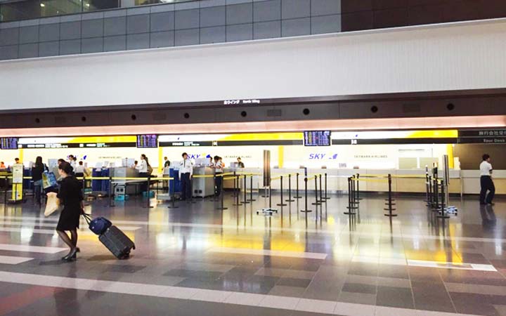 スカイマークの手荷物事情やチェックイン受付時間、カウンターの場所・営業時間は?