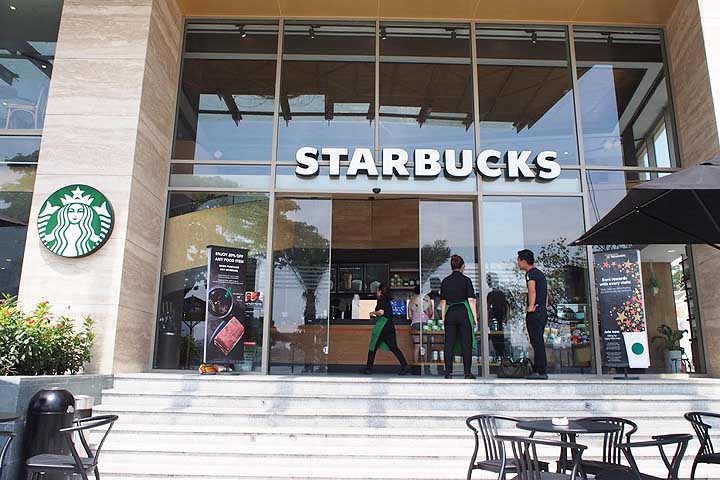番外編:ダナンのスターバックスコーヒーは一店舗!